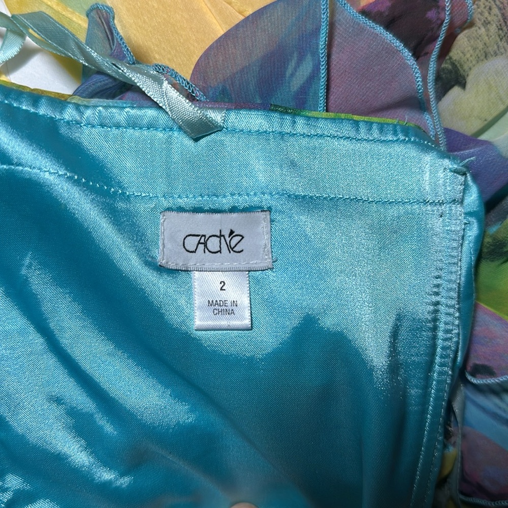 Cache Ruffle Strapless Prom Dress - Picture 5 of 5